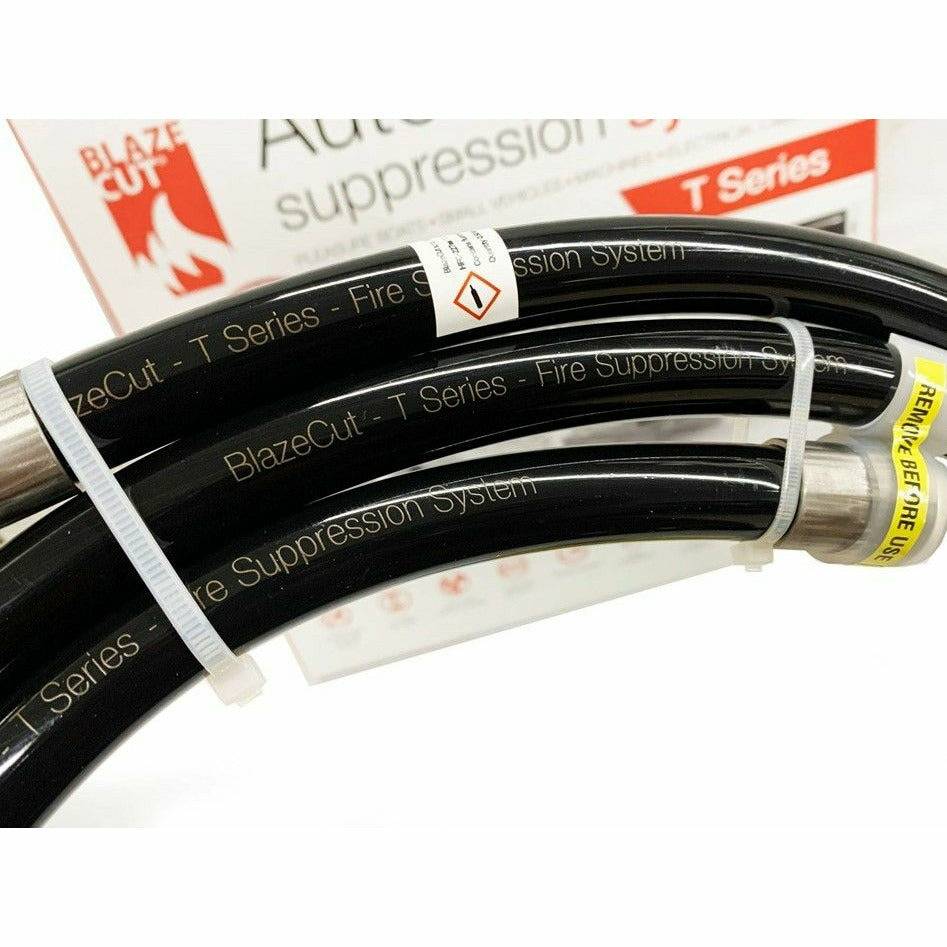 BlazeCut T200E Black Tubing Automatic Fire System, 6' Tube Augusta