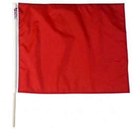 NASCAR SCCA Official Race Track Professional Red Emergency Flag - Augusta Motorsports Racing Fire Systems