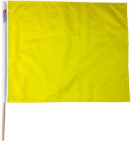 NASCAR SCCA Official Race Track Yellow Caution Flag