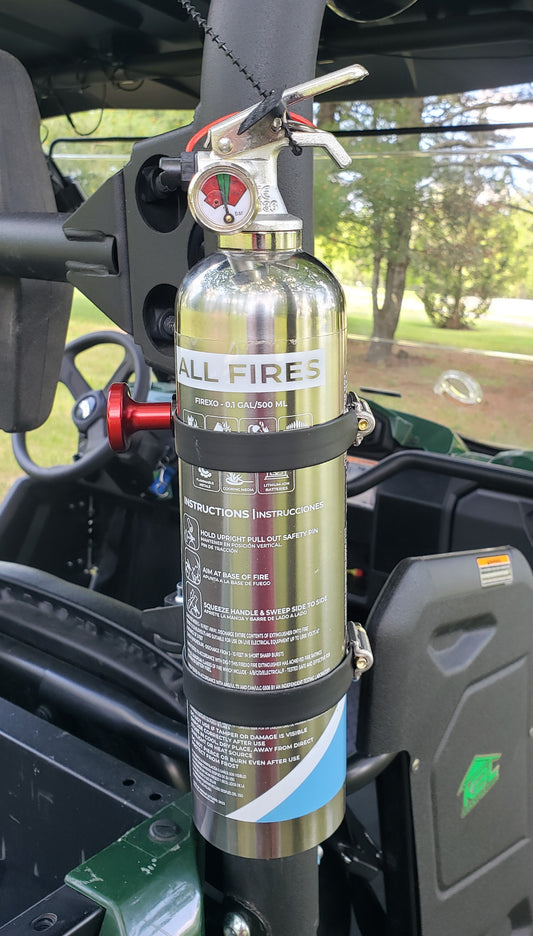 Jeep UTV Off-Road Fire Extinguisher with Quick Release Mount