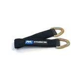 MAC's 2" x 8' Pro Rachet Strap Kit with axle straps and hook ends for towing and tie-down applications.