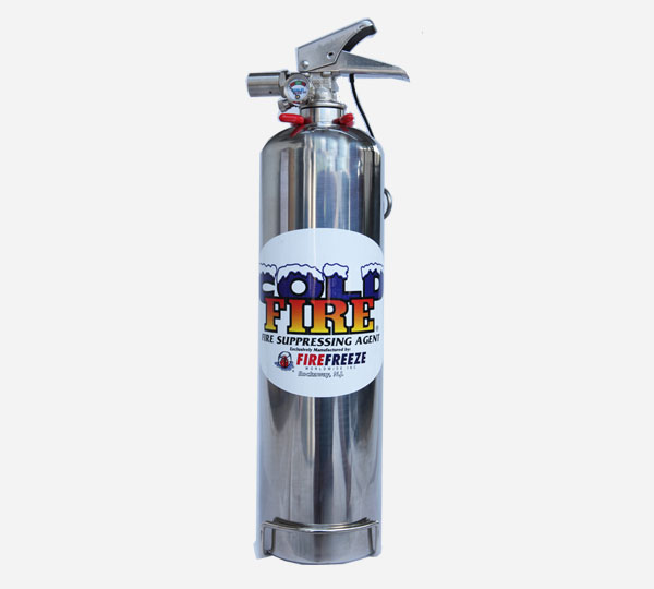 Cold Fire 2 Liter Stainless Steel Fire Extinguisher