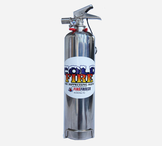 Cold Fire 2 Liter Stainless Steel Fire Extinguisher