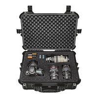 SRC Racing Radios storage case for race radios and headphones, durable dry-box with secure compartments for mobile electronics.