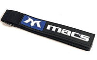 MAC's 2" x 8' Pro Rachet Strap Kit with axle straps and hook ends for towing and securing loads.