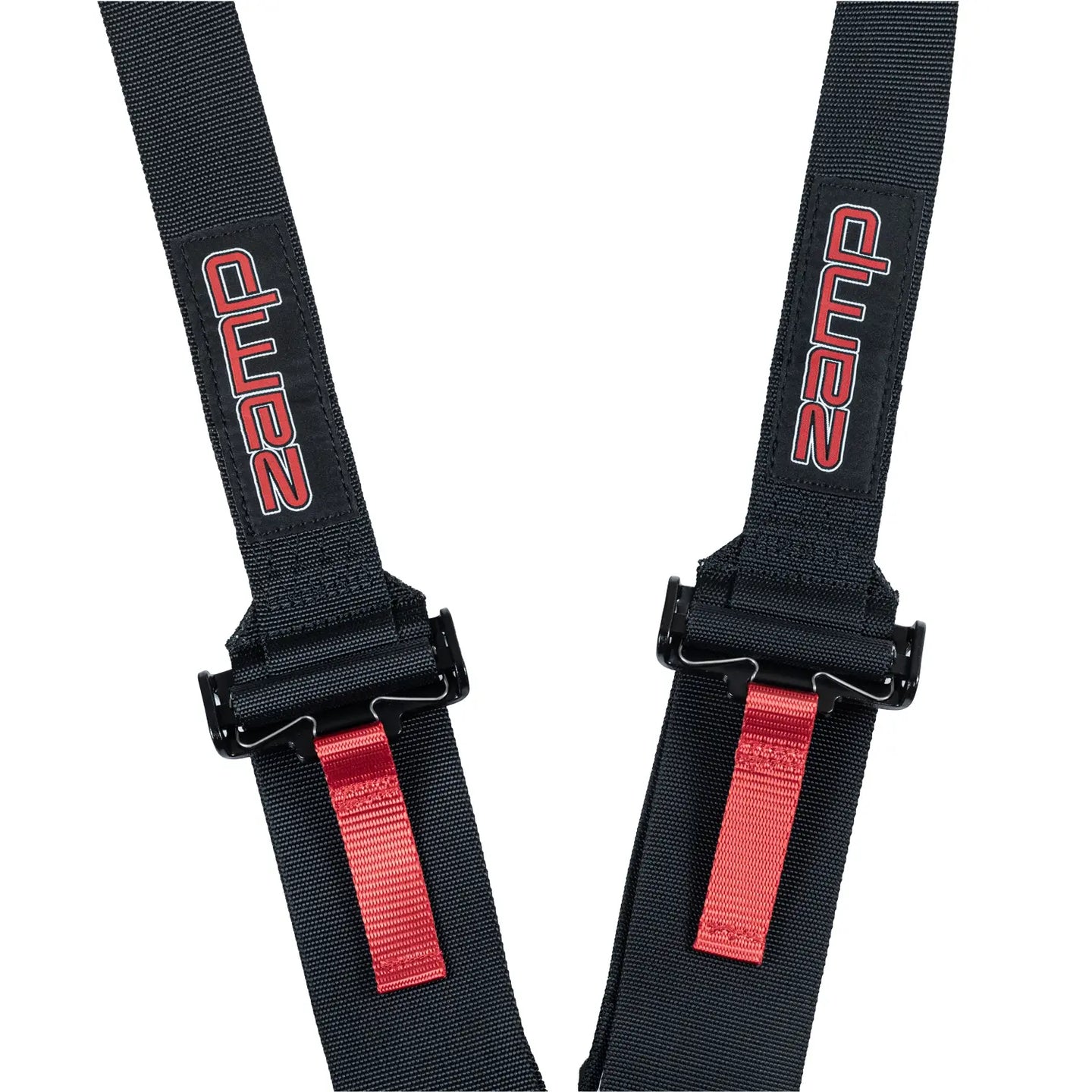 ZAMP UTV off-road race 5-point pull-down seat harness with SFI 3/2 rating, featuring durable straps and hardware for racing safety.