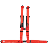 UTV Red Seat Belt Harness