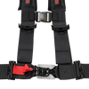 UTV Racing 4-Point Seat Harness - Black Pull Down | ZAMP