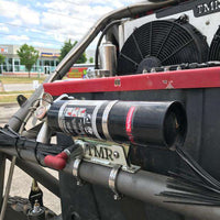 TMR Custom USA Rapid Release Fire Extinguisher Mount for portable handheld fire extinguishers in auto or shop settings