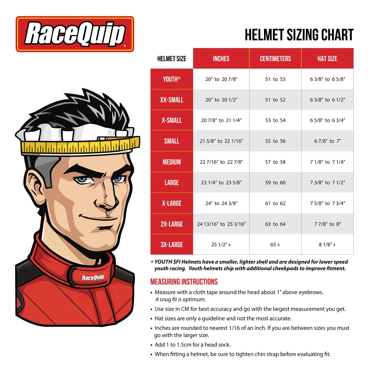 Racequip Pro25 Racing Full Face SA2025 Helmet