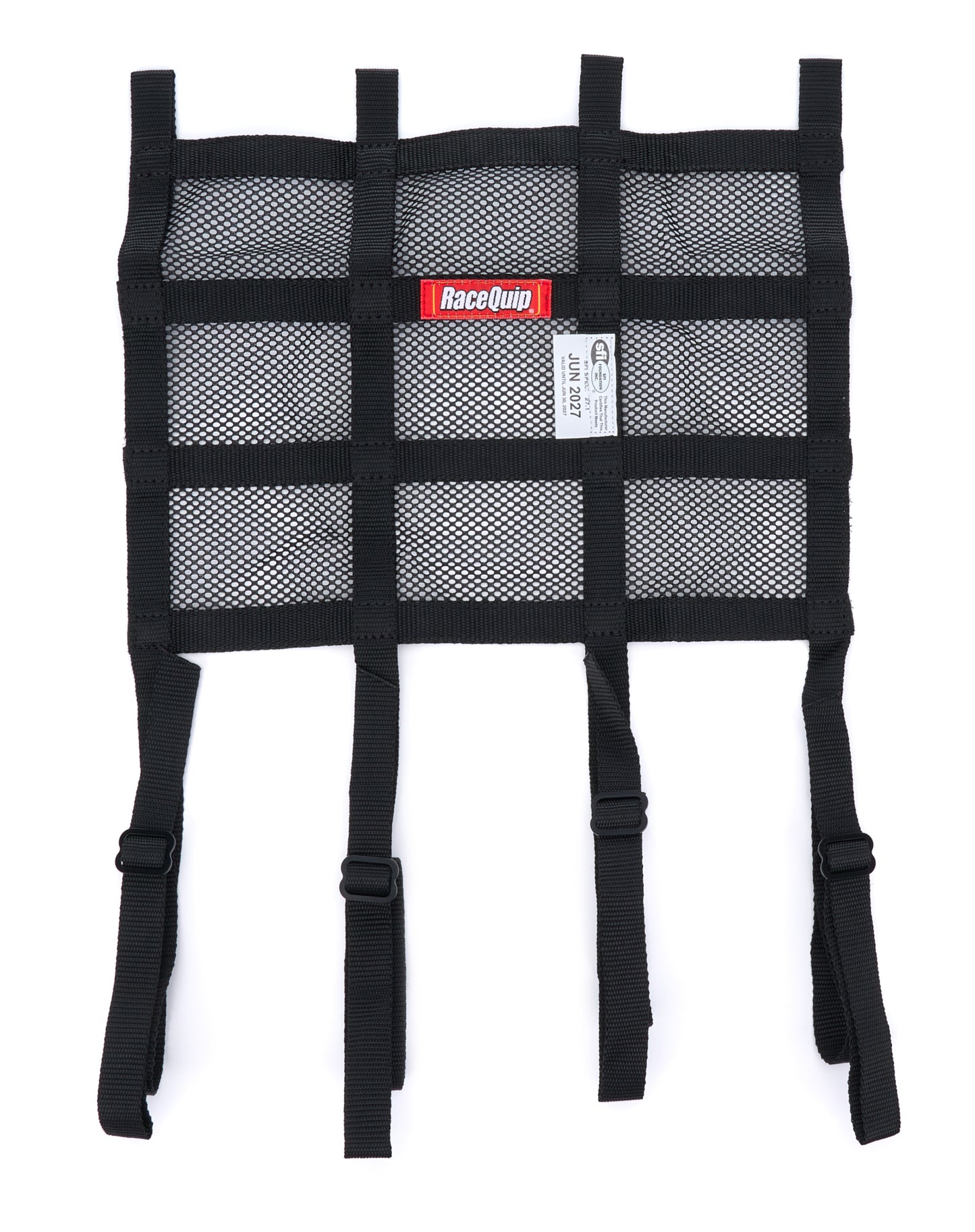 Window Net Mesh Black SFI Hybrid Adj. Strap