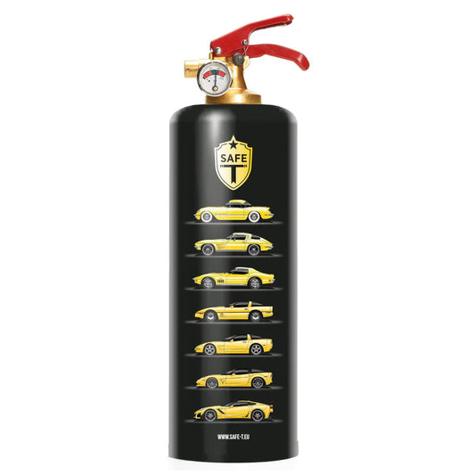 Safe-T Automotive Designer Fire Extinguishers - Corvette