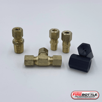 FireBottle RC-250 2.5lbs FE36 Racing Fire System - Augusta Motorsports Racing Fire Systems