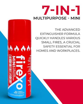 FireXO Mini Multipurpose Fire Extinguisher - Augusta Motorsports Racing Fire Systems