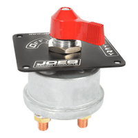 Joes Racing 2 Terminal Battery Disconnect with Panel - Augusta Motorsports Racing Safety Supplies