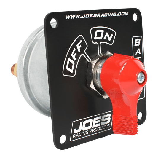 Joes Racing 2 Terminal Battery Disconnect with Panel - Augusta Motorsports Racing Safety Supplies