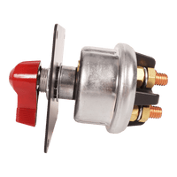 Joes Racing 4 Terminal Battery Disconnect with Panel - Augusta Motorsports Racing Safety Supplies