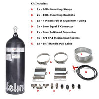 Lifeline Zero 360 SFI 10lb Racing Fire System - Aluminum Tubing - Zero FK - Augusta Motorsports Racing Safety Supplies