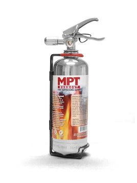 MPT Burnout Portable User Refillable Fire Extinguisher 1 Liter - Augusta Motorsports Racing Fire Systems