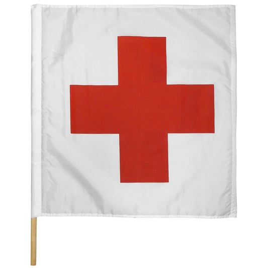 Professional Racing Ambulance Flag - Augusta Motorsports Racing Safety Supplies