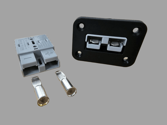 Racewire Racing Panel Mount Battery Charging Connector Kit