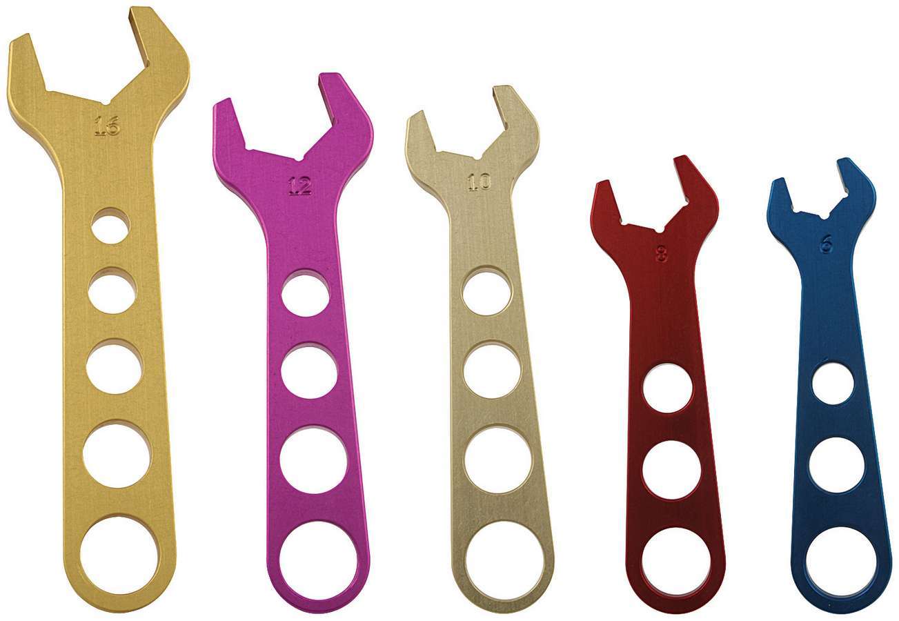 Racing Aluminum AN Wrench Set - Augusta Motorsports Racing Safety Supplies