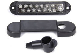 Racing Electrical Buss Bar Junction Block - Black - Augusta Motorsports Racing Safety Supplies