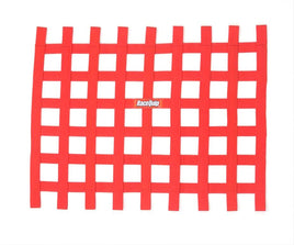 Ribbon Window Net Red Non-SFI - Augusta Motorsports Racing Fire Systems