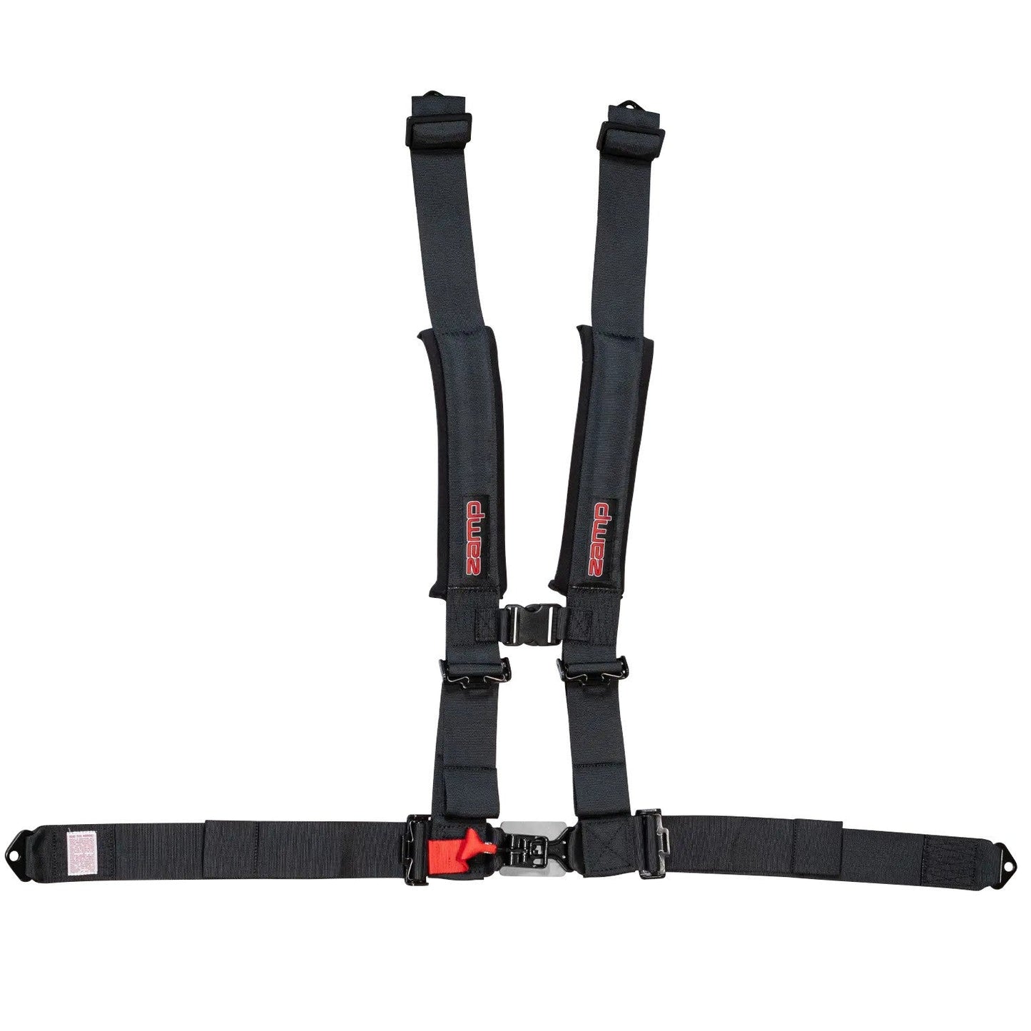 UTV Racing 4 - Point Seat Harness - Black Pull Down | ZAMP - Augusta Motorsports Racing Safety Supplies