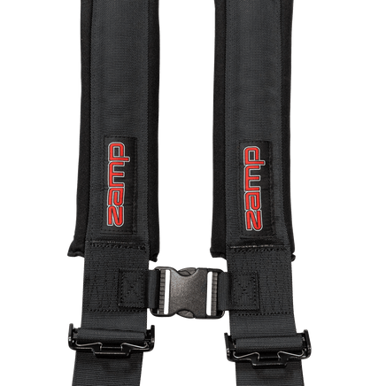 UTV Racing 4 - Point Seat Harness - Black Pull Down | ZAMP - Augusta Motorsports Racing Safety Supplies