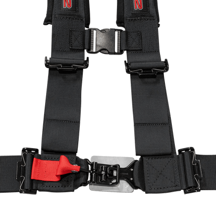 UTV Racing 4 - Point Seat Harness - Black Pull Down | ZAMP - Augusta Motorsports Racing Safety Supplies