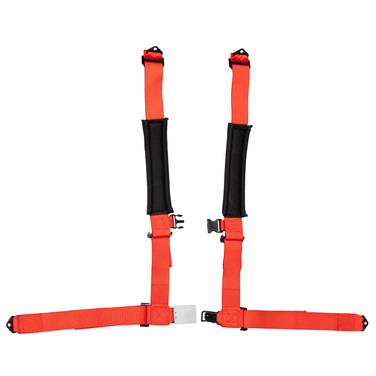 UTV Racing 4 - Point Seat Harness - Red Pull Down | ZAMP - Augusta Motorsports Racing Safety Supplies