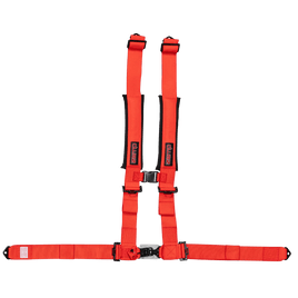 UTV Racing 4 - Point Seat Harness - Red Pull Down | ZAMP - Augusta Motorsports Racing Safety Supplies