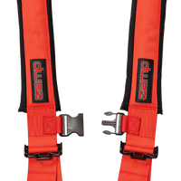 UTV Racing 4 - Point Seat Harness - Red Pull Down | ZAMP - Augusta Motorsports Racing Safety Supplies