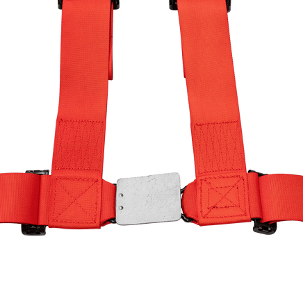 UTV Racing 4 - Point Seat Harness - Red Pull Down | ZAMP - Augusta Motorsports Racing Safety Supplies