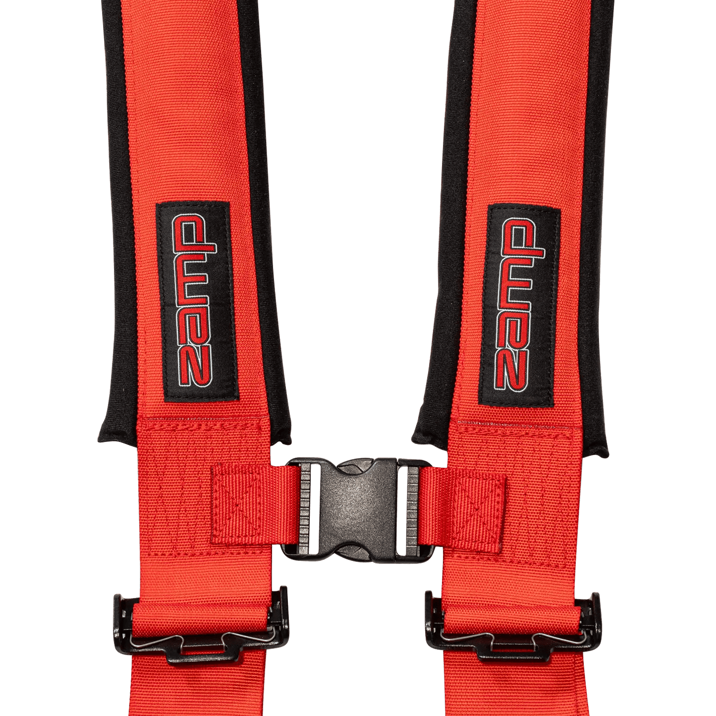 UTV Racing 4 - Point Seat Harness - Red Pull Down | ZAMP - Augusta Motorsports Racing Safety Supplies