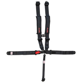 UTV Racing 5 - Point Seat Harness - Black Pull Down | ZAMP - Augusta Motorsports Racing Safety Supplies