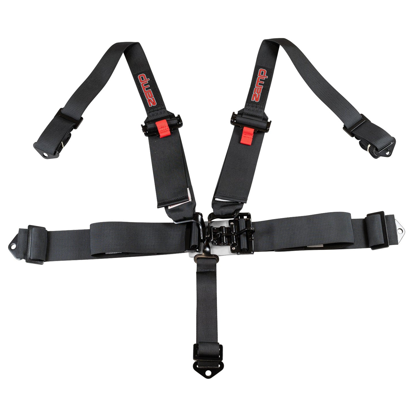 ZAMP Racing 5-point harness seat belt with latch link, safety restraint for racing seats and high-performance driving protection.