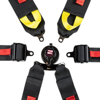 ZAMP Racing Harness Seat Belts 6 Point Cam Lock - Augusta Motorsports Racing Fire Systems