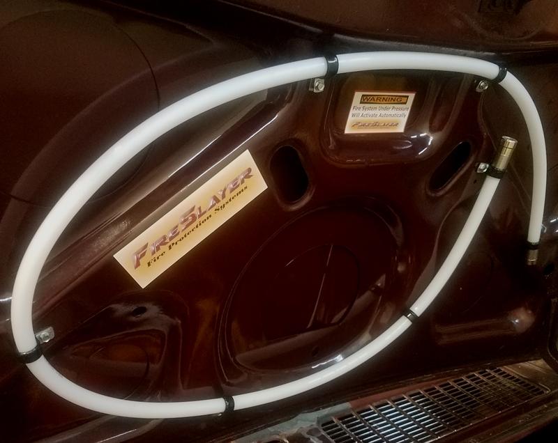 Automatic Tube Style Fire Extinguisher Suppression System FireSlayer 6' - Augusta Motorsports Racing Fire Systems