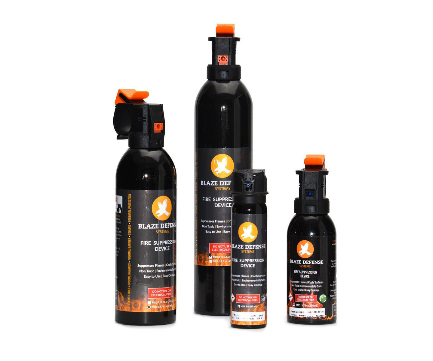 Blaze Defense FireAde MK4 Portable Aerosol Fire Suppression - Augusta Motorsports Racing Fire Systems