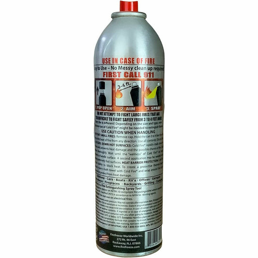 Cold Fire Ultimate Aerosol  Fire Suppressant | Firefreeze
