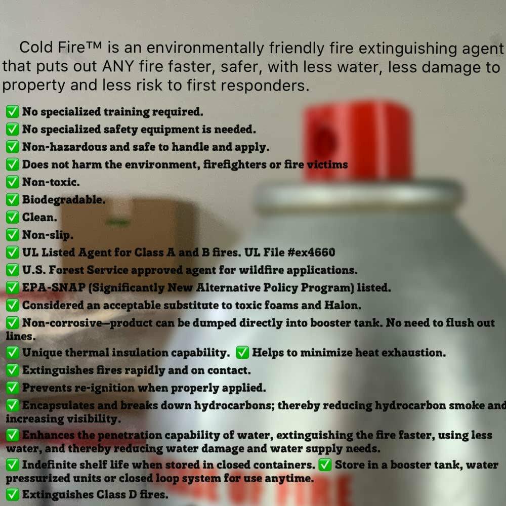 Cold Fire Ultimate Aerosol Fire Suppressant | Firefreeze - Augusta Motorsports Racing Fire Systems