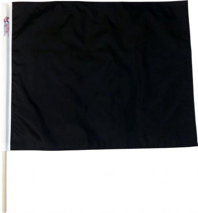 NASCAR Official Race Track Professional Black Driver Pit Stop Flag - Augusta Motorsports Racing Fire Systems