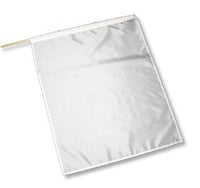 NASCAR Official Race Track Professional White Last Lap Flag - Augusta Motorsports Racing Fire Systems