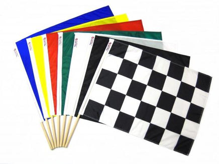 NASCAR SCCA Official Race Track Flag Set - Professional Use Solid Blue Flag - Augusta Motorsports Racing Fire Systems