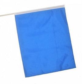 NASCAR SCCA Official Race Track Solid Blue Flag - Professional Use - Augusta Motorsports Racing Fire Systems