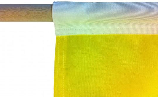 NASCAR SCCA Official Race Track Yellow Caution Flag - Professional Use